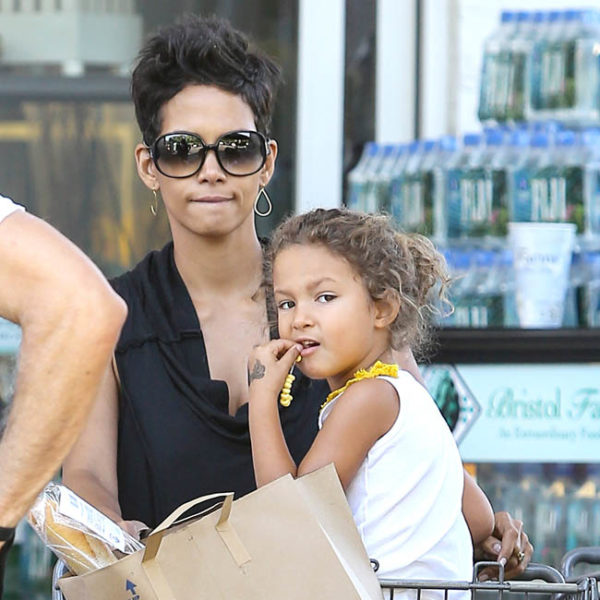 Halle Berry and Nahla get some goodies at Bristol Farms