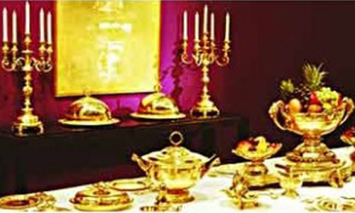Patiyala Maharaja dinner set