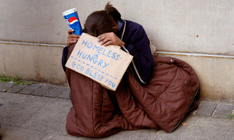 Beggar in London