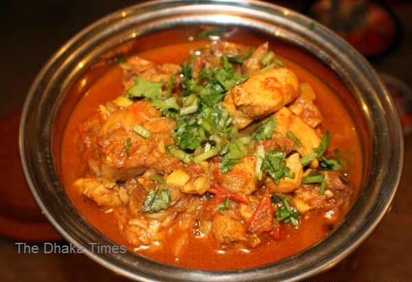 Chicken Curry with Tomato Sauce