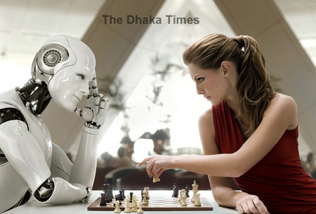 Robot-Playing-Chess-With-Woman