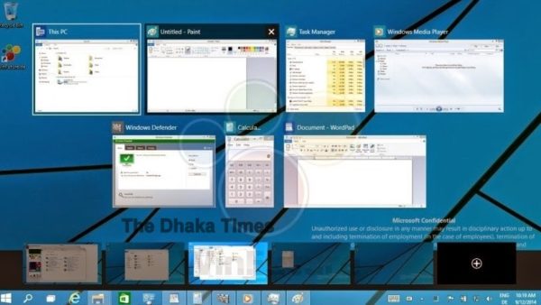 How to use Windows 9 new multi-desktop