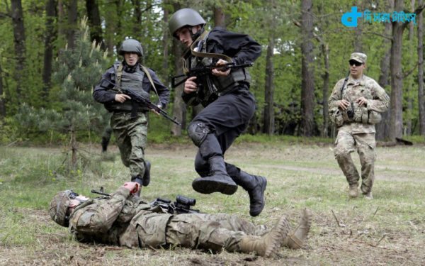 troops trained in Ukraine