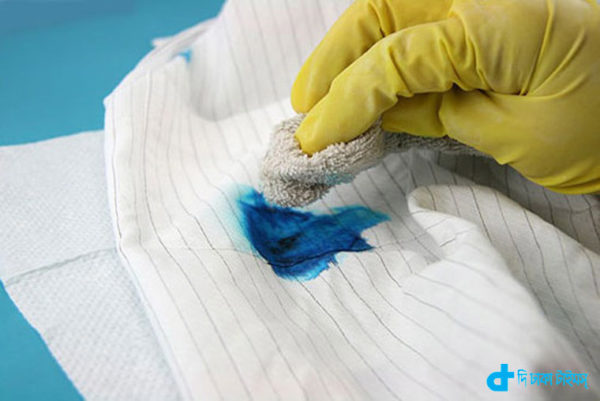 remove ink stains out of clothes
