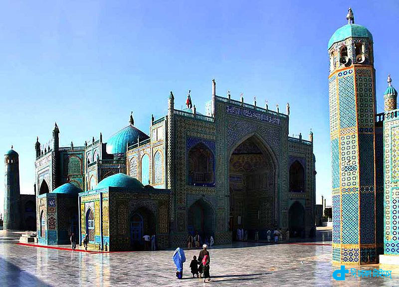 আফগানিস্তানের বিখ্যাত নীল মসজিদ 7