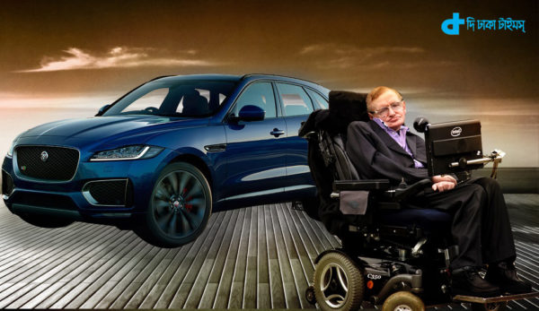 Stephen Hawking's Jaguar advertised as a villain