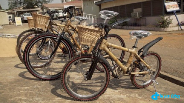 bike is made of bamboo commercially