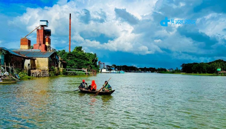 চাঁদপুরের ডাকাতিয়া নদীর প্রাকৃতিক দৃশ্য 1