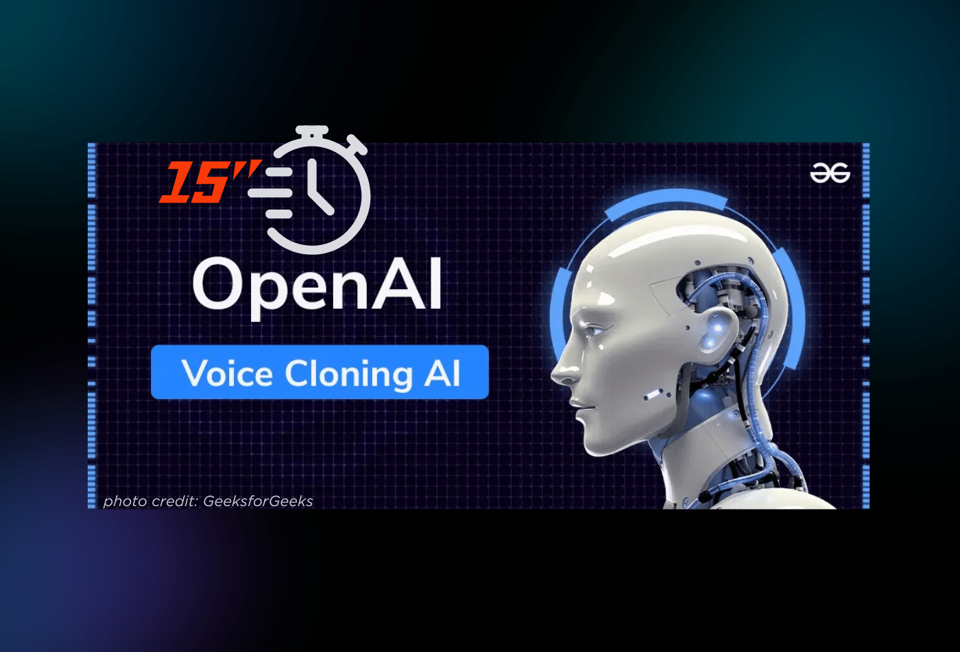 ওপেনএআইয়ের মডেল মাত্র ১৫ সেকেন্ডেই ভয়েস ক্লোনিং করতে পারবে! 1