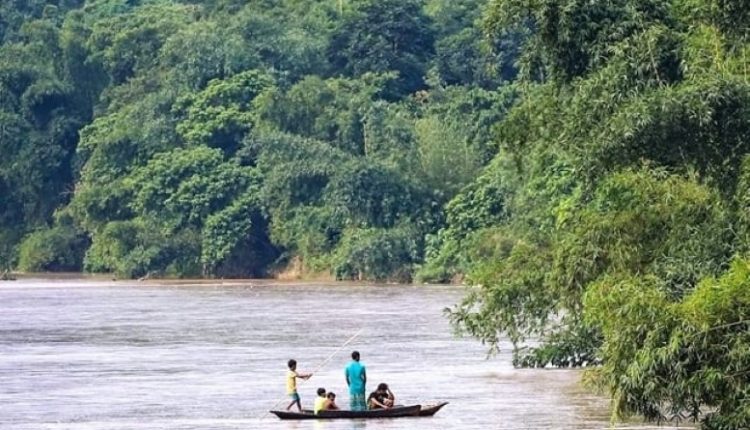 নেত্রকোনা দুর্গাপুর বর্ডার এলাকার সোমেশ্বরী নদী 1