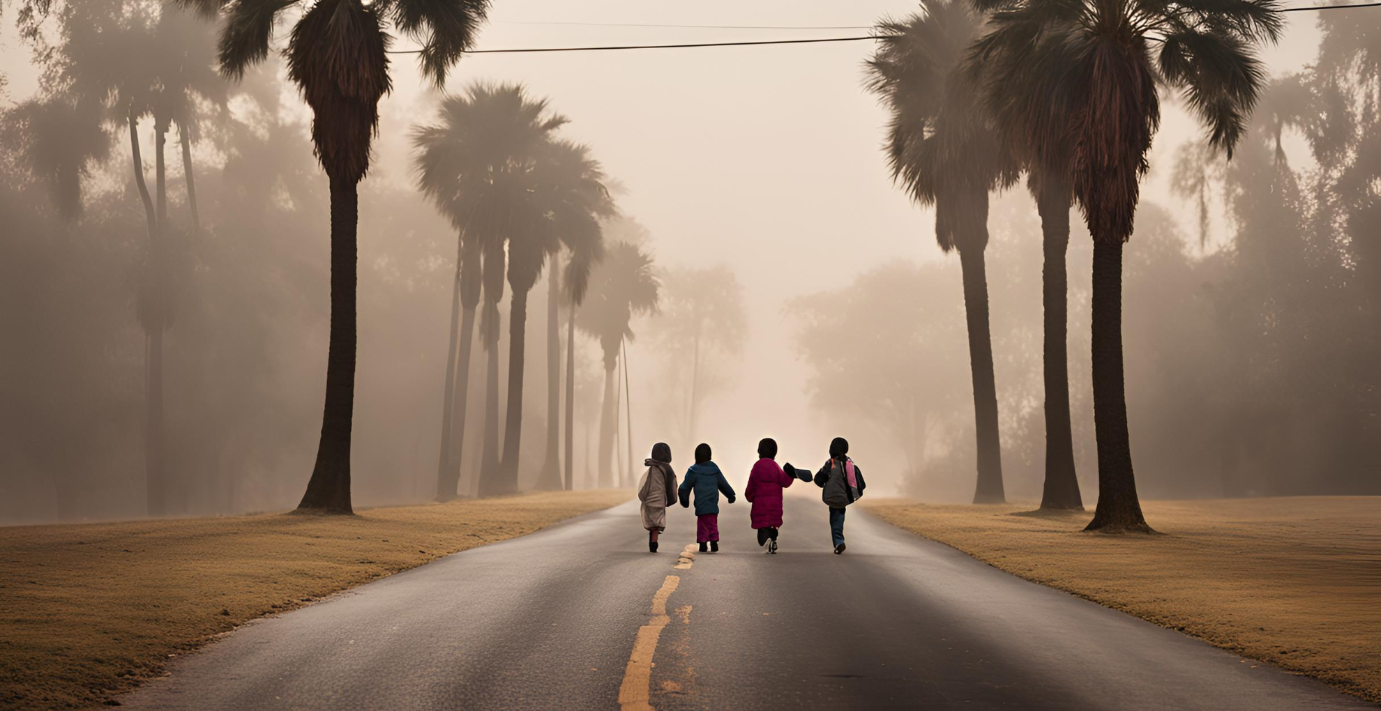 শীতের সকালে শিশুদের পদচারণা 22