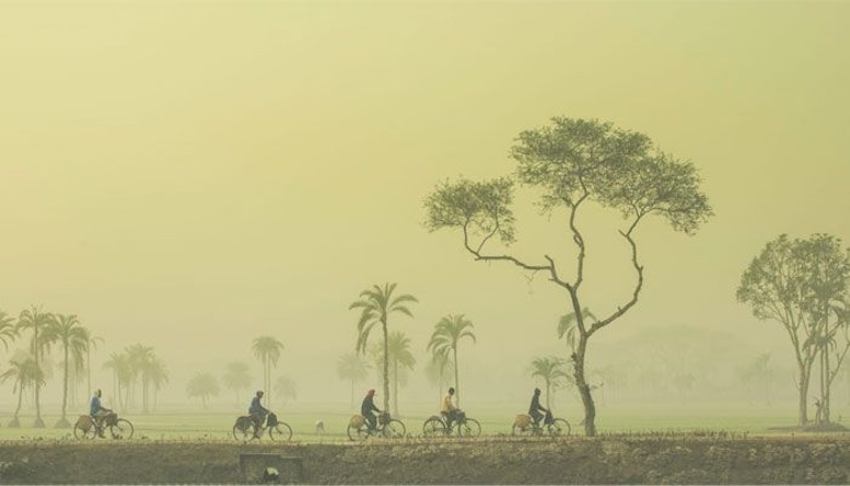 শীতের সকালে গ্রামের দৃশ্য 16