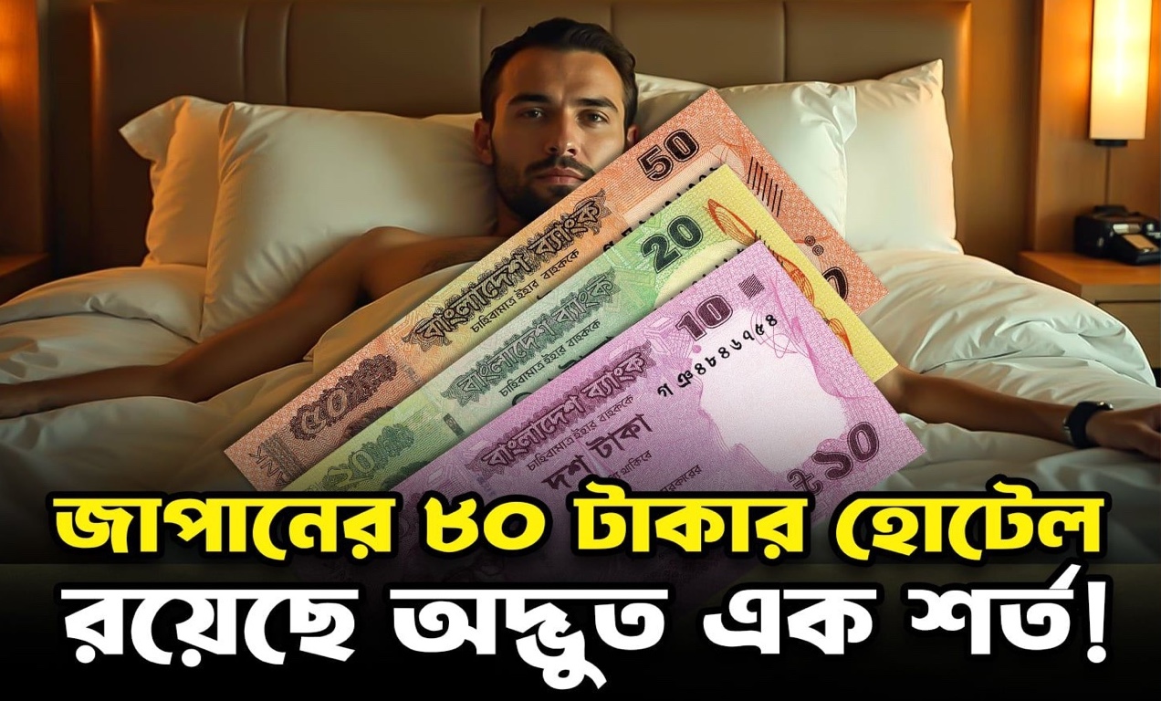 রয়েছে আজব শর্ত: জাপানের একটি হোটেলে থাকা যায় মাত্র ৮০ টাকায়! 16