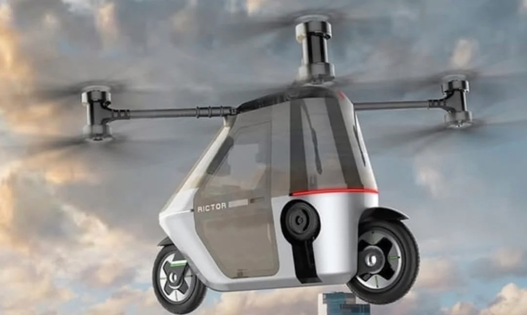 উন্মোচন হলো বিশ্বের প্রথম উড়ন্ত বৈদ্যুতিক বাইক! 7