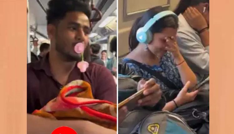 মেট্রোতে আসন পেতে কোলে তোয়ালে জড়ানো ‘নবজাতক’ ভান! [ভিডিও] 23