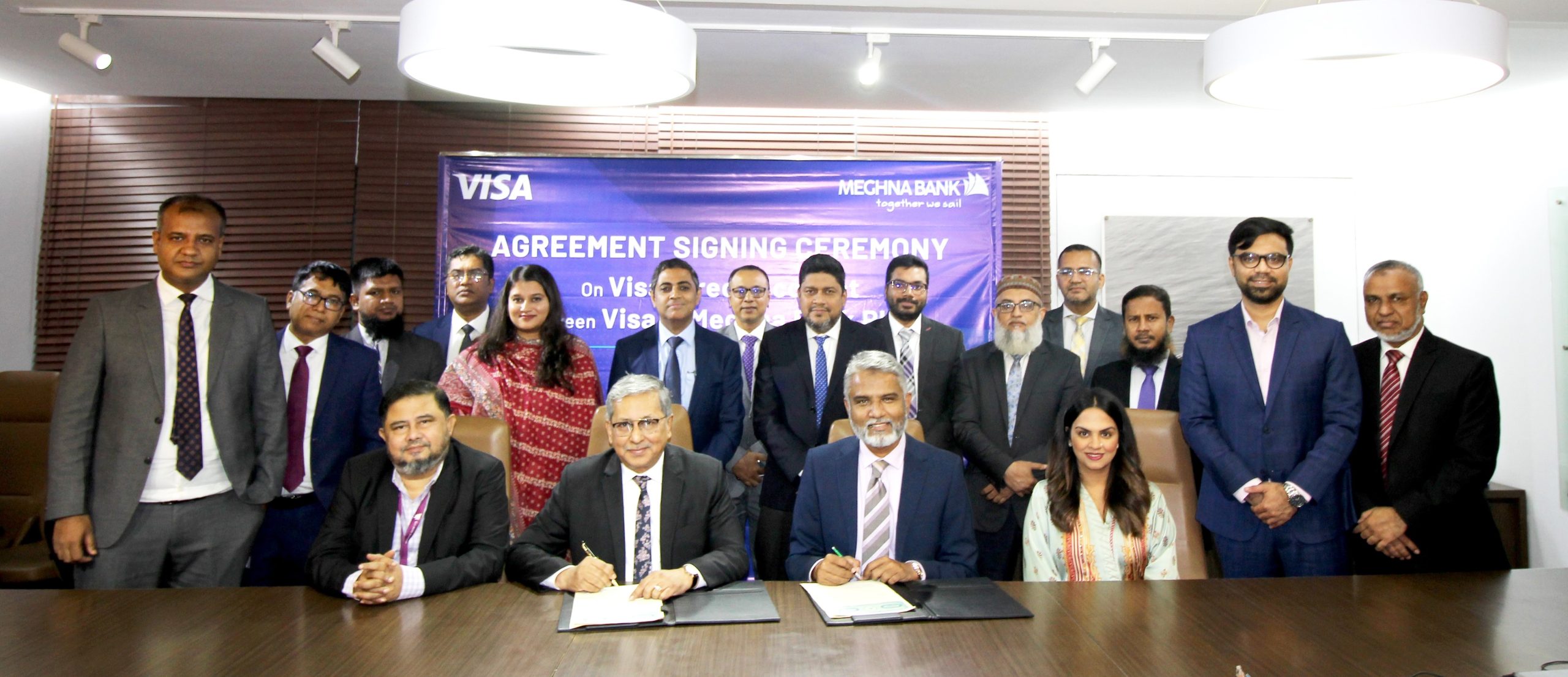 দেশে প্রথমবারের মতো ভিসা ডিরেক্ট ফর অ্যাকাউন্ট নিয়ে আসছে ভিসা এবং মেঘনা ব্যাংক পিএলসি 1
