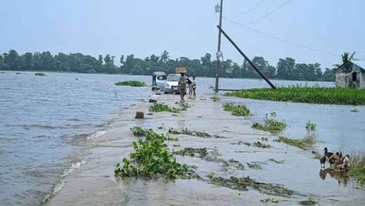 বৃষ্টি আর বন্যার পানি 1