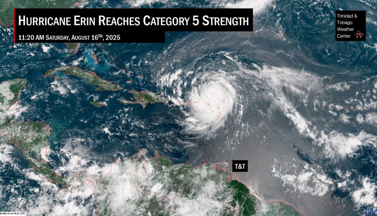 হ্যারিকেন এরিন ঘণ্টায় ২৬০ কিলোমিটার বেগে ধেয়ে আসছে 1