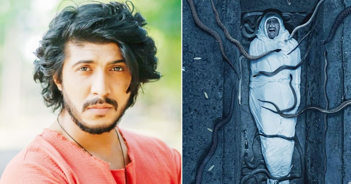 ৬টি জ্যান্ত সাপের সঙ্গে কবরে শুয়ে শুটিং করলেন তৌসিফ মাহবুব 1