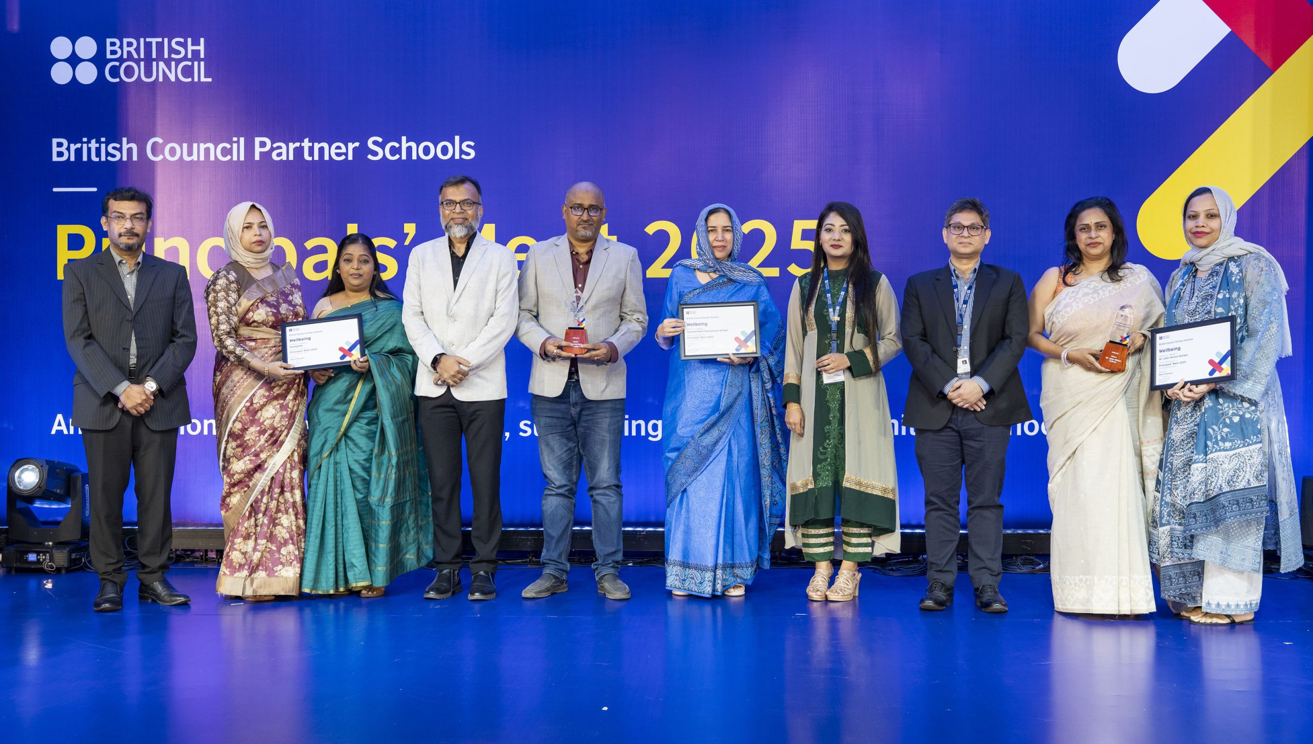 ব্রিটিশ কাউন্সিল পার্টনার স্কুলস প্রিন্সিপালস’ মিট ২০২৫ অনুষ্ঠানে পুরস্কৃত হলো ইংরেজি মাধ্যমের ১৮টি স্কুল 14