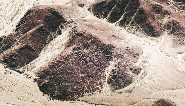 মরুভূমিতে মাটির উপর আঁকা বিশালাকার চিত্র পেরু নাজকা লাইনস 1