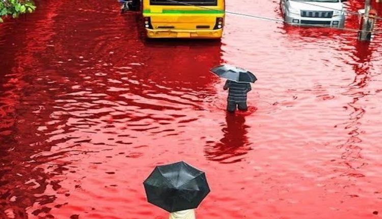 আকাশে রহস্যময় লাল বৃষ্টি! 1 আকাশে রহস্যময় লাল বৃষ্টি! 1