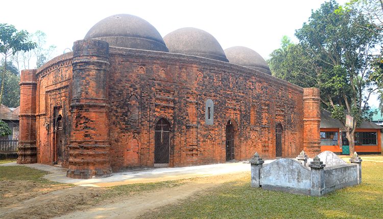 ঐতিহ্যবাহী বগুড়ার খেরুয়া মসজিদ 1 ঐতিহ্যবাহী বগুড়ার খেরুয়া মসজিদ 1